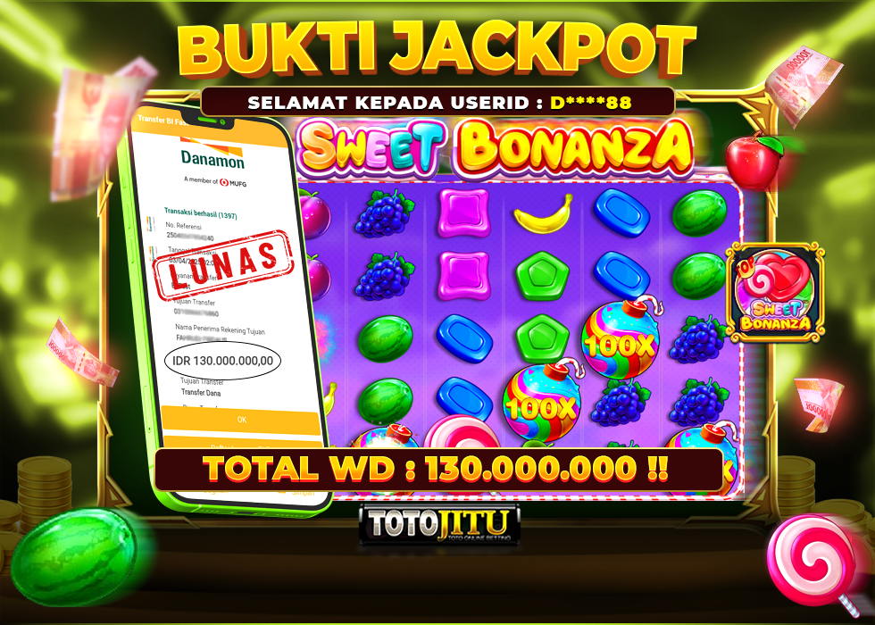 JACKPOT SLOT BONANZA MELEDAK, PROSES PEMBAYARAN SUPER CEPAT !!